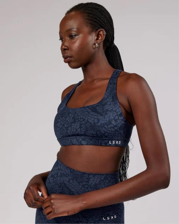LSKD mujer Sujetador deportivo base - navy mamba 8T6NZ99 vestir