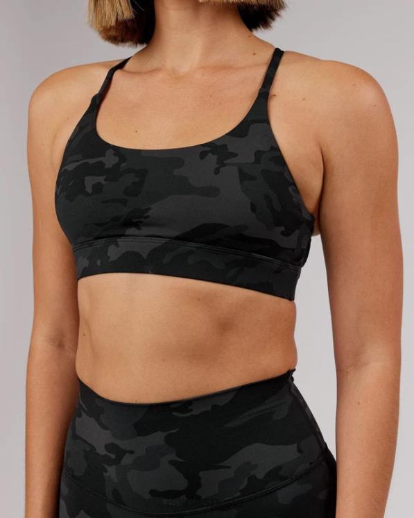 LSKD mujer Sujetador deportivo elixir - camuflaje negro 8T6NZ12 vestir