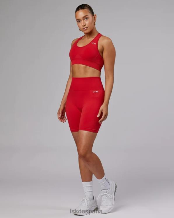LSKD mujer Sujetador deportivo sin costuras ilimitado - escarlata 8T6NZ69 vestir