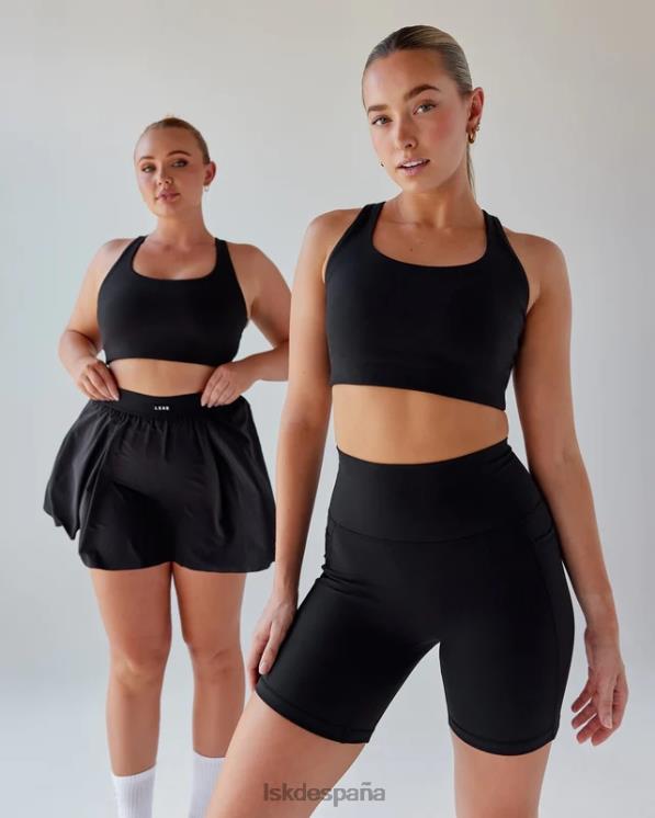 LSKD mujer sujetador ace de línea larga - negro 8T6NZ25 vestir