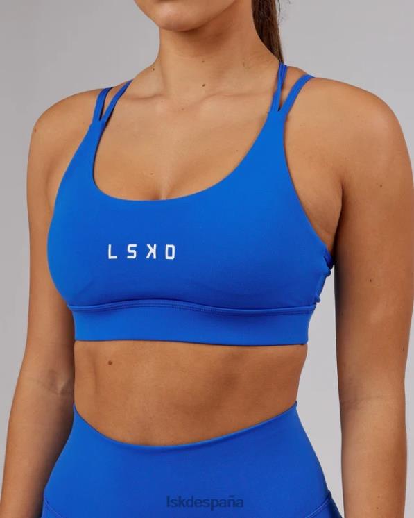 LSKD mujer sujetador deportivo bridge - azul fuerte 8T6NZ86 vestir