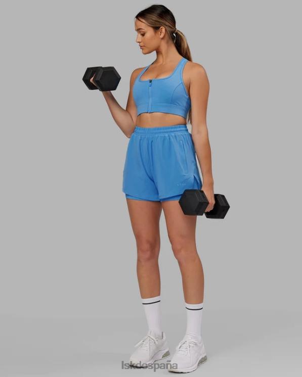 LSKD mujer sujetador deportivo sprint - azul azure 8T6NZ110 vestir