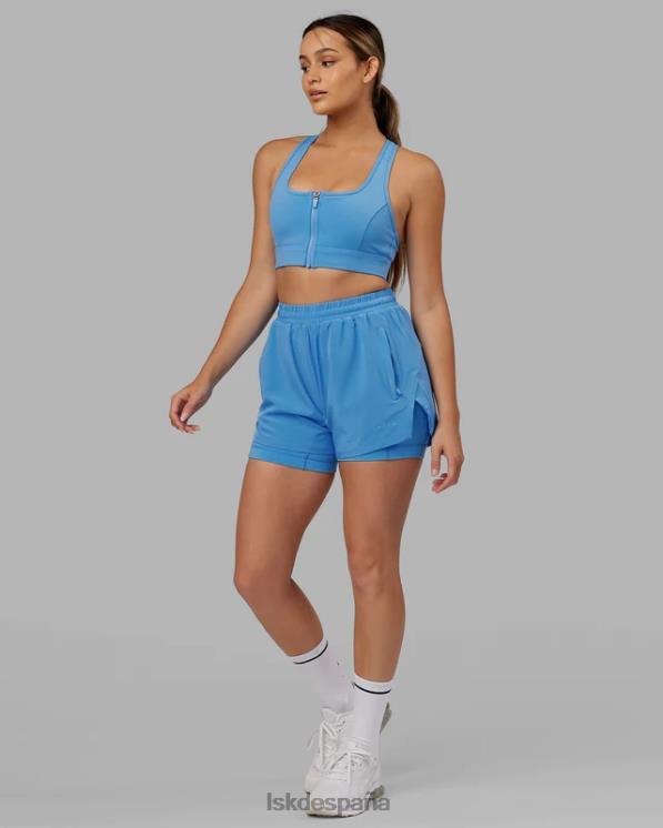 LSKD mujer sujetador deportivo sprint - azul azure 8T6NZ110 vestir