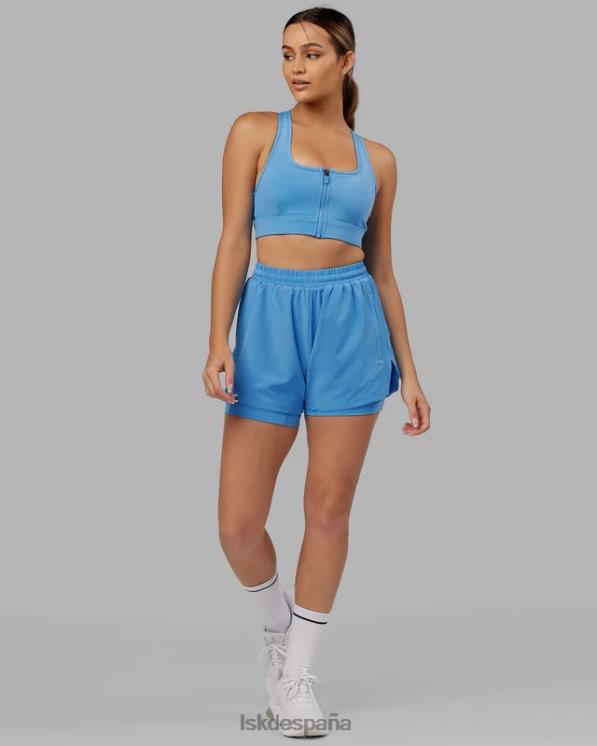 LSKD mujer sujetador deportivo sprint - azul azure 8T6NZ110 vestir