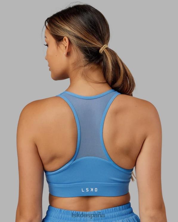 LSKD mujer sujetador deportivo sprint - azul azure 8T6NZ110 vestir