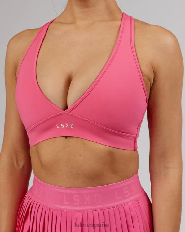 LSKD mujer sujetador deportivo stamina - flamenco 8T6NZ48 vestir