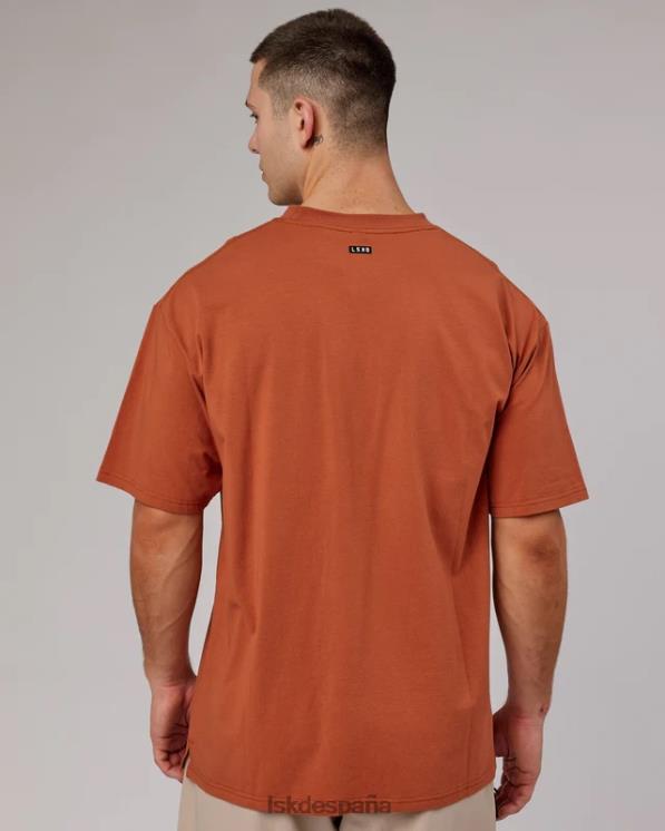 LSKD unisexo Camiseta extragrande Capsule Flxcotton - Auburn 8T6NZ239 vestir