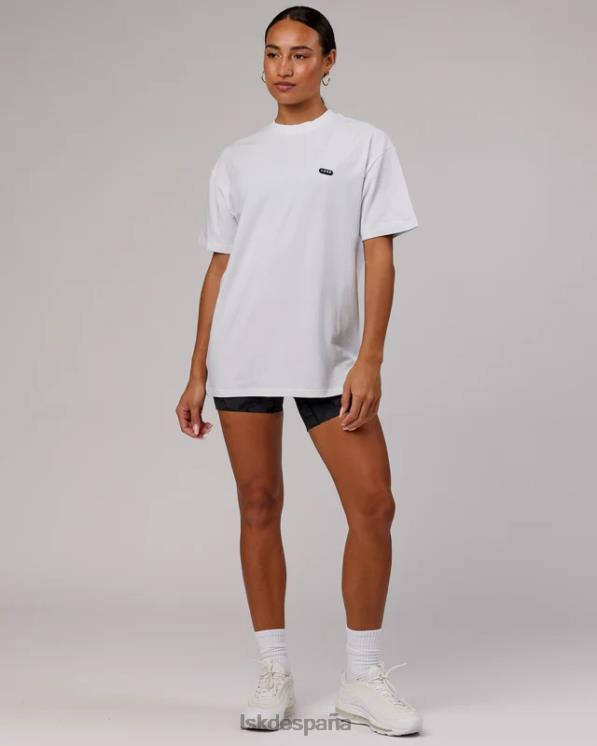 LSKD unisexo Camiseta extragrande Capsule Flxcotton - Blanco 8T6NZ258 vestir
