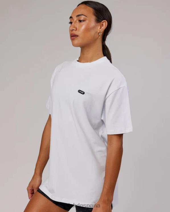 LSKD unisexo Camiseta extragrande Capsule Flxcotton - Blanco 8T6NZ258 vestir