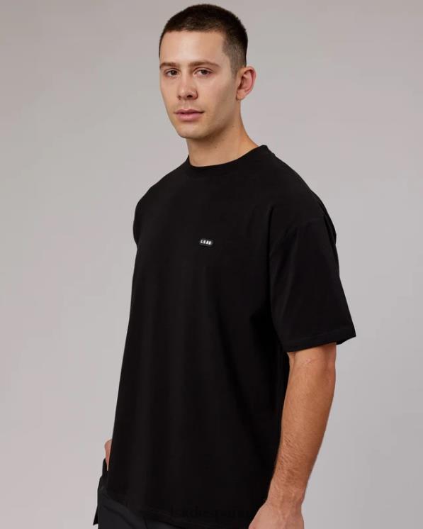 LSKD unisexo Camiseta extragrande Capsule Flxcotton - Negro 8T6NZ238 vestir