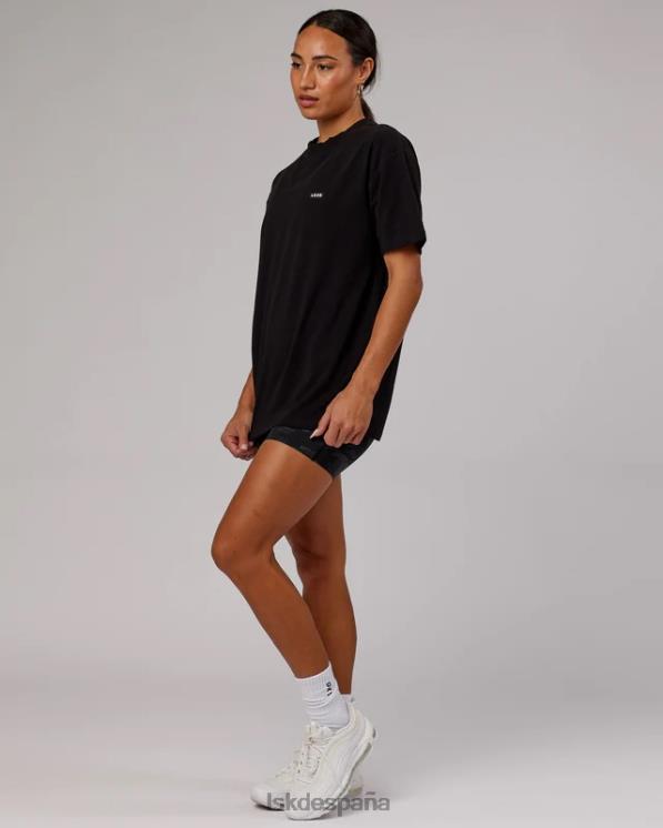 LSKD unisexo Camiseta extragrande Capsule Flxcotton - Negro 8T6NZ238 vestir