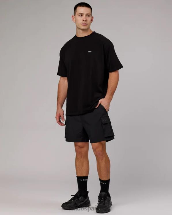 LSKD unisexo Camiseta extragrande Capsule Flxcotton - Negro 8T6NZ238 vestir