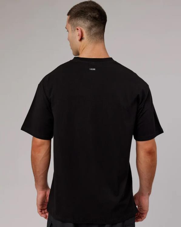 LSKD unisexo Camiseta extragrande Capsule Flxcotton - Negro 8T6NZ238 vestir