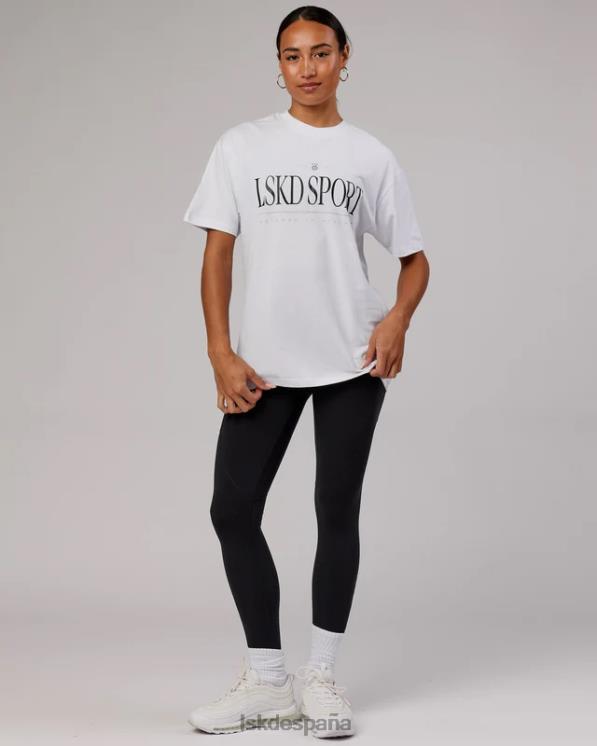 LSKD unisexo Camiseta extragrande Heritage Heavyweight - blanco-negro-roble 8T6NZ305 vestir