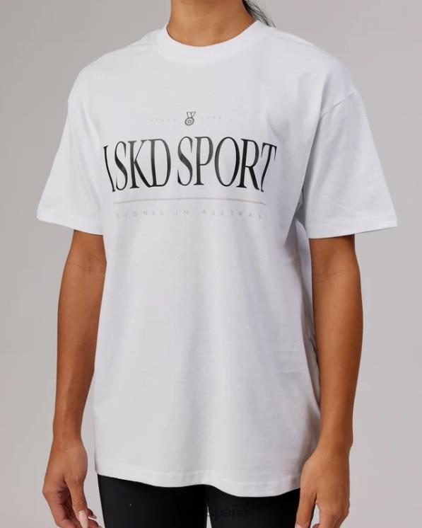 LSKD unisexo Camiseta extragrande Heritage Heavyweight - blanco-negro-roble 8T6NZ305 vestir