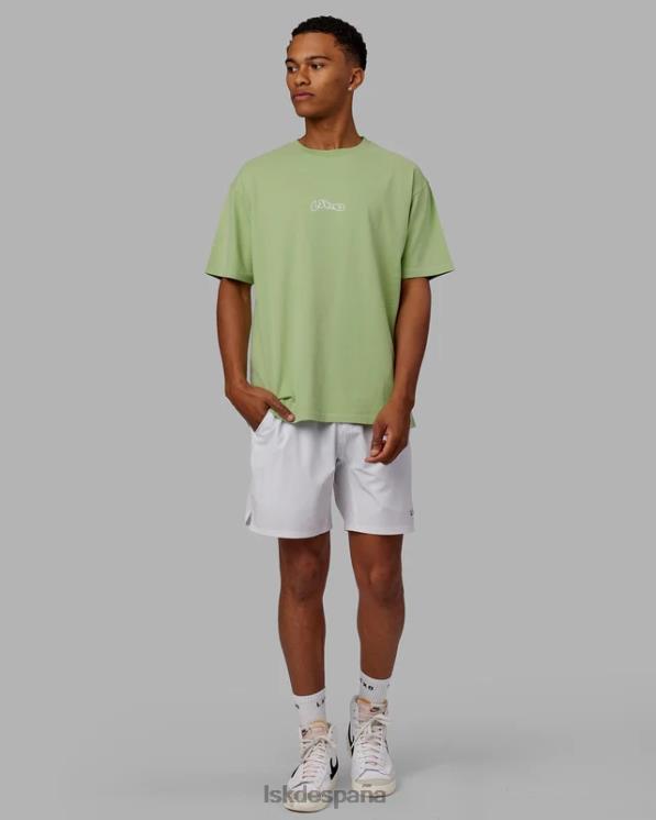 LSKD unisexo Camiseta extragrande Mad Happy Heavyweight - higo verde 8T6NZ256 vestir