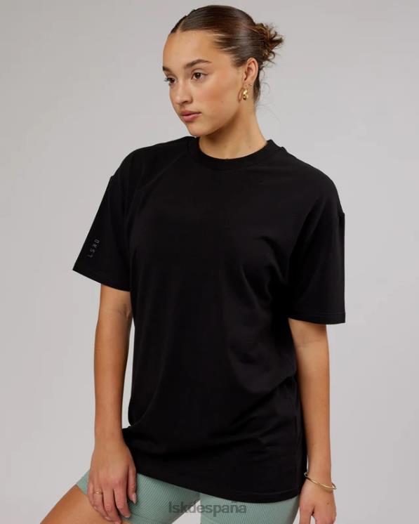 LSKD unisexo Camiseta ltrd flxcotton oversize - negro-negro 8T6NZ313 vestir