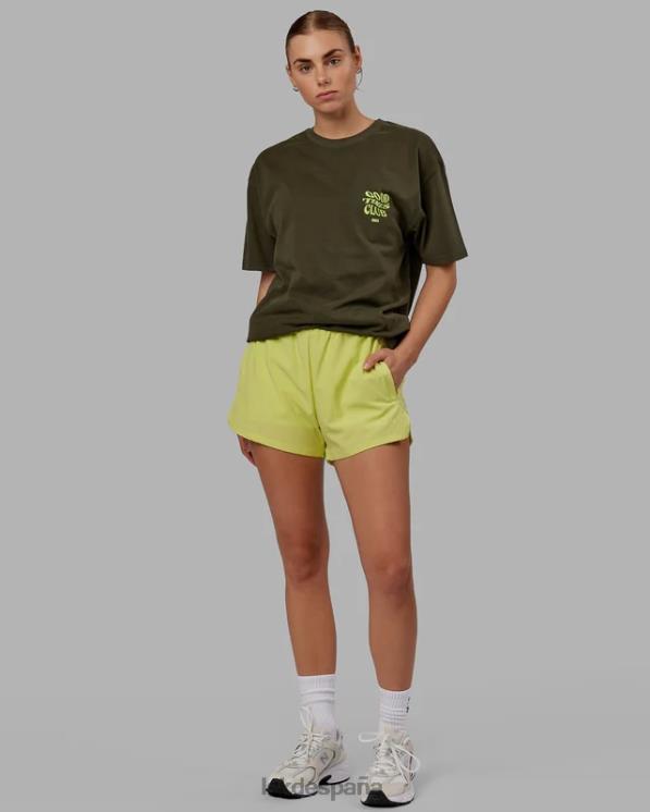 LSKD unisexo Camiseta oversize Good Times Heavyweight - Forest Night Mint 8T6NZ225 vestir