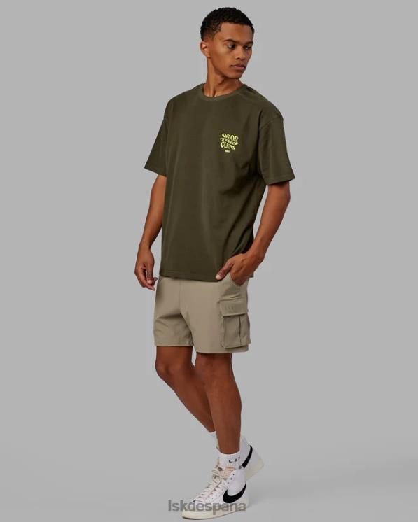 LSKD unisexo Camiseta oversize Good Times Heavyweight - Forest Night Mint 8T6NZ225 vestir