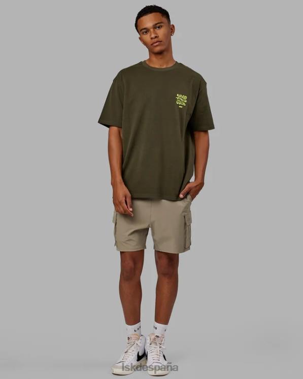 LSKD unisexo Camiseta oversize Good Times Heavyweight - Forest Night Mint 8T6NZ225 vestir