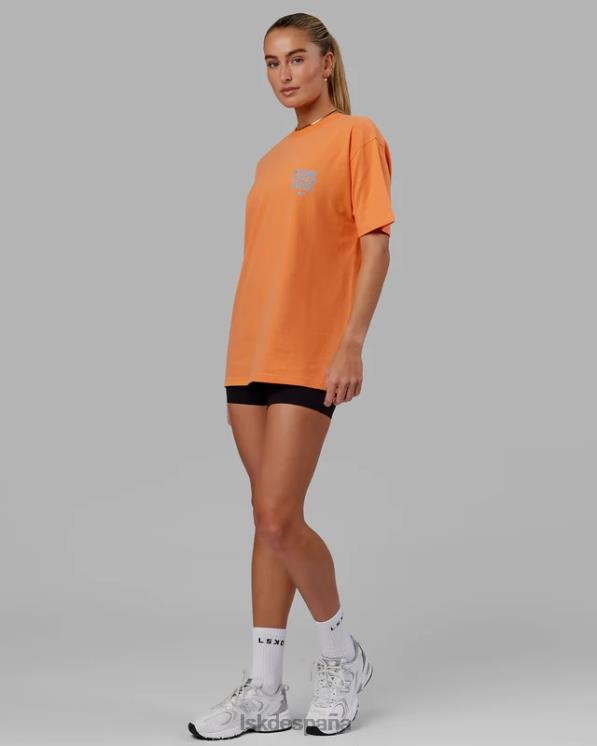 LSKD unisexo Camiseta oversize Good Times Heavyweight - azul mandarina 8T6NZ332 vestir