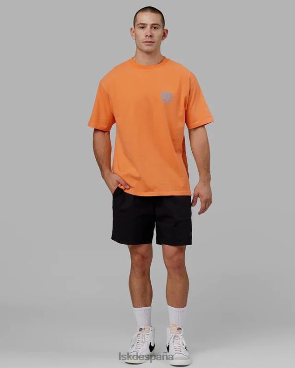 LSKD unisexo Camiseta oversize Good Times Heavyweight - azul mandarina 8T6NZ332 vestir