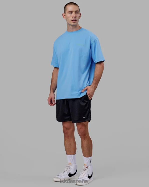 LSKD unisexo camiseta oversize motion flxcotton - azul celeste 8T6NZ252 vestir