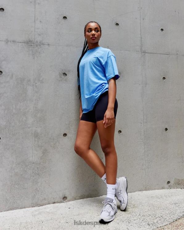 LSKD unisexo camiseta oversize motion flxcotton - azul celeste 8T6NZ252 vestir