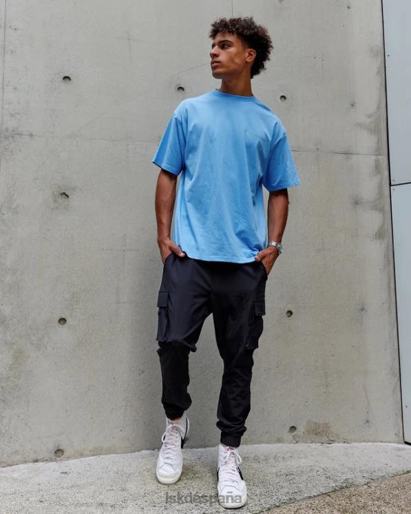 LSKD unisexo camiseta oversize motion flxcotton - azul celeste 8T6NZ252 vestir