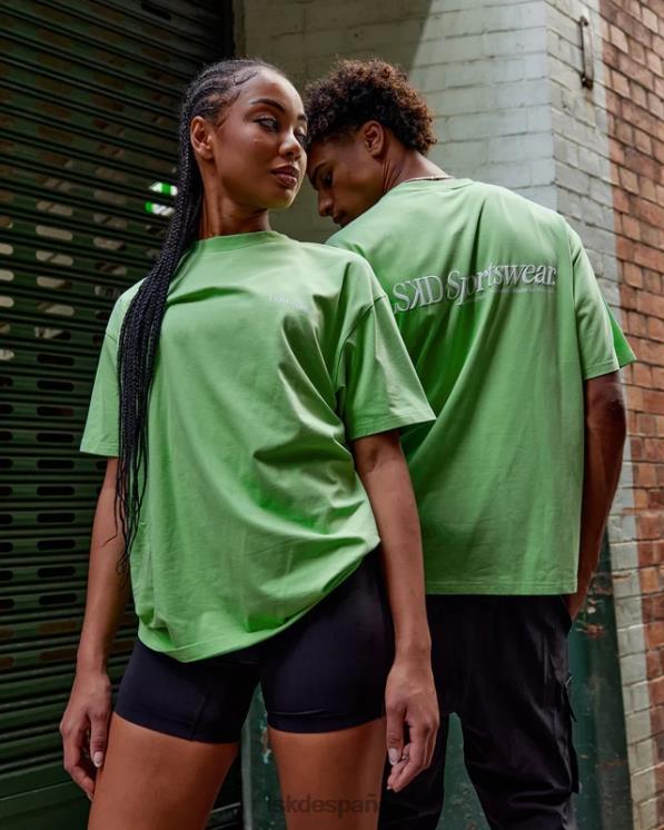 LSKD unisexo camiseta oversize motion flxcotton - menta de manzana 8T6NZ311 vestir