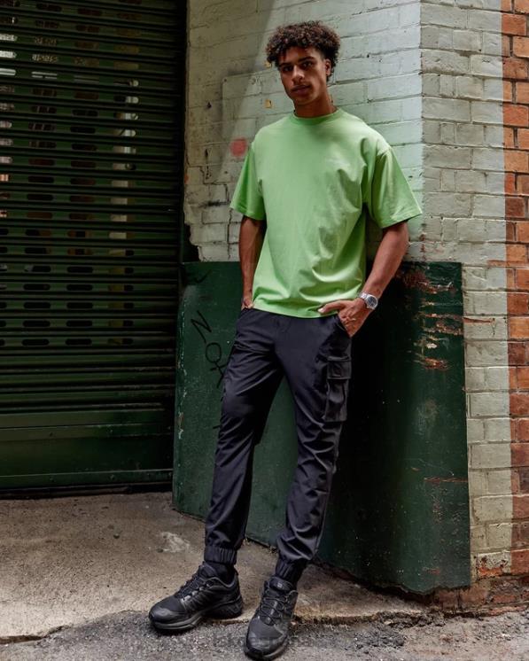 LSKD unisexo camiseta oversize motion flxcotton - menta de manzana 8T6NZ311 vestir