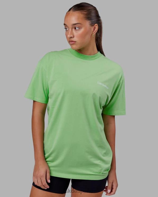 LSKD unisexo camiseta oversize motion flxcotton - menta de manzana 8T6NZ311 vestir
