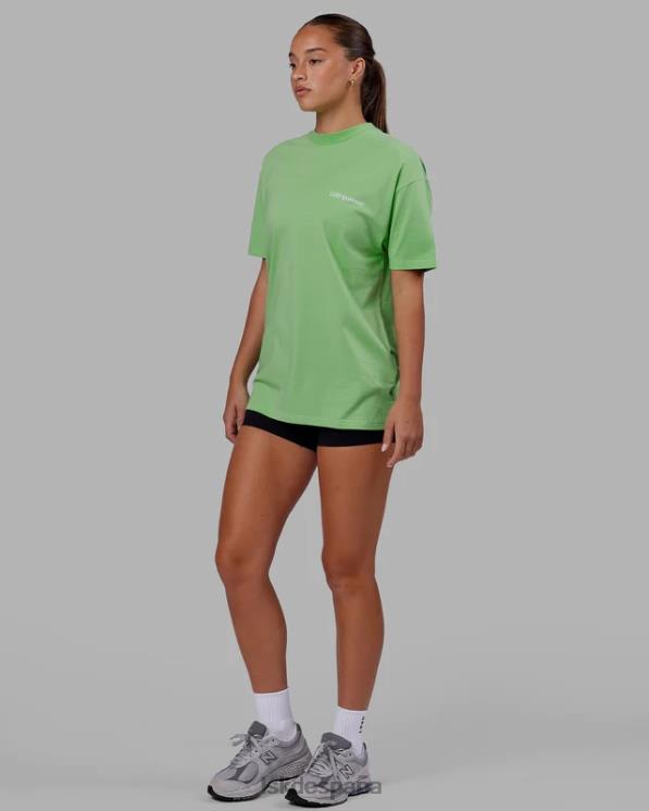 LSKD unisexo camiseta oversize motion flxcotton - menta de manzana 8T6NZ311 vestir