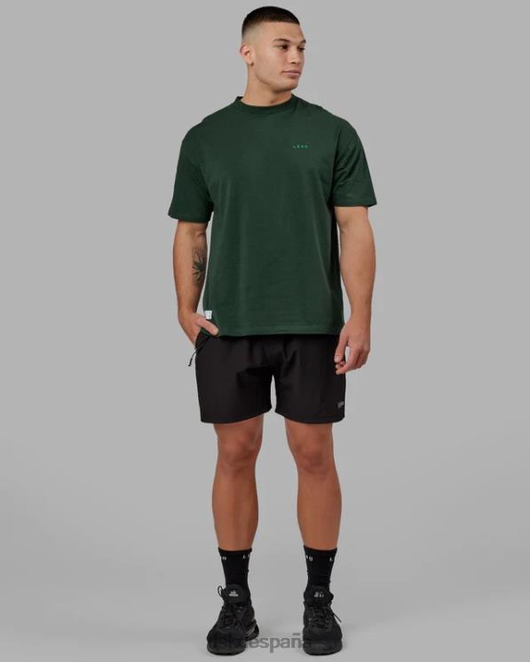 LSKD unisexo camiseta vs2 flxcotton oversize - vital green-teal 8T6NZ267 vestir