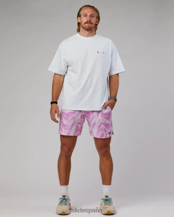 LSKD unisexo miami23 camiseta flxcotton oversize - blanco 8T6NZ295 vestir