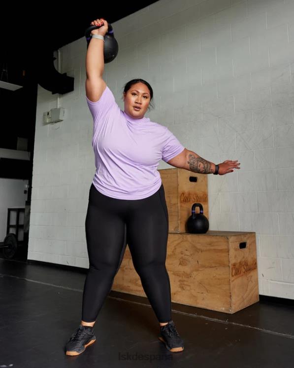 LSKD unisexo vs1 flxcotton camiseta oversize - lila pálido 8T6NZ274 vestir