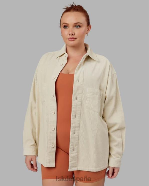 LSKD unisexo Camisa de cordón icónica - hueso 8T6NZ493 vestir