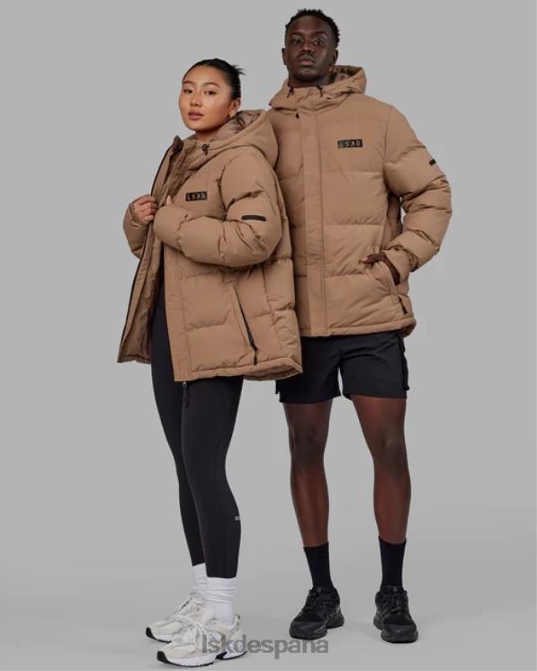 LSKD unisexo chaqueta acolchada tostada oversize 23 - umber crudo 8T6NZ486 vestir