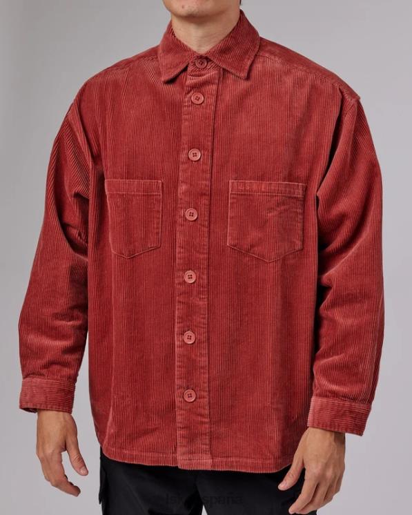 LSKD unisexo chaqueta de pana icónica - marsala 8T6NZ491 vestir