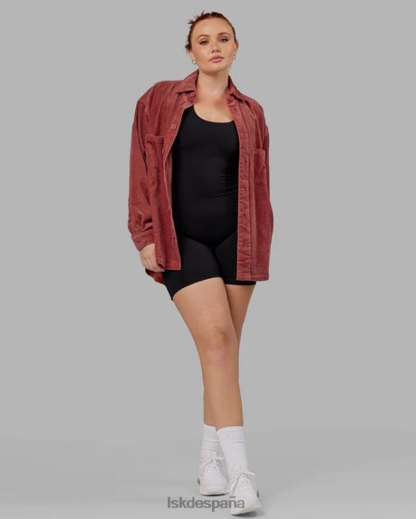 LSKD unisexo chaqueta de pana icónica - marsala 8T6NZ491 vestir