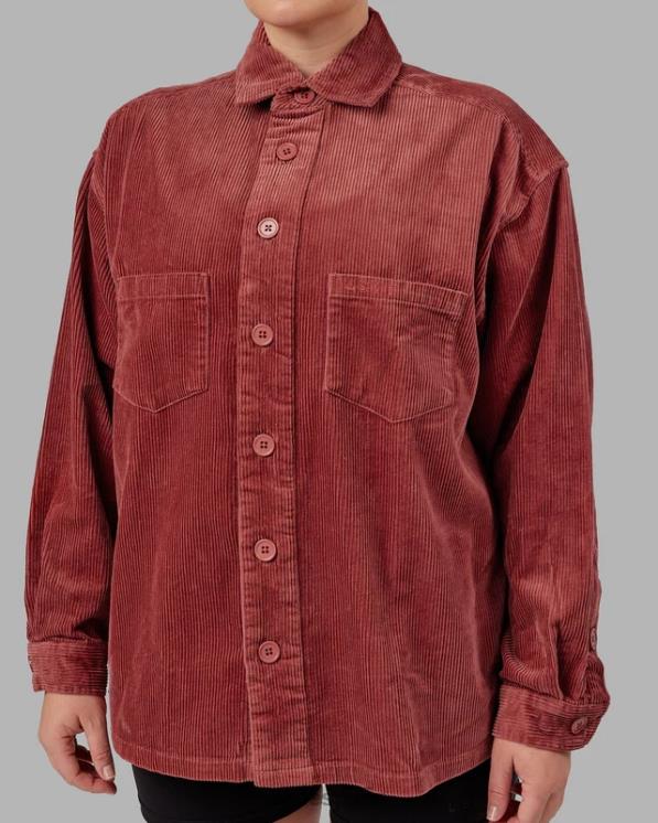 LSKD unisexo chaqueta de pana icónica - marsala 8T6NZ491 vestir