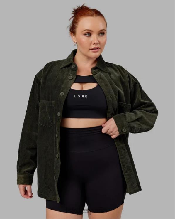 LSKD unisexo chaqueta de pana icónica - noche del bosque 8T6NZ492 vestir