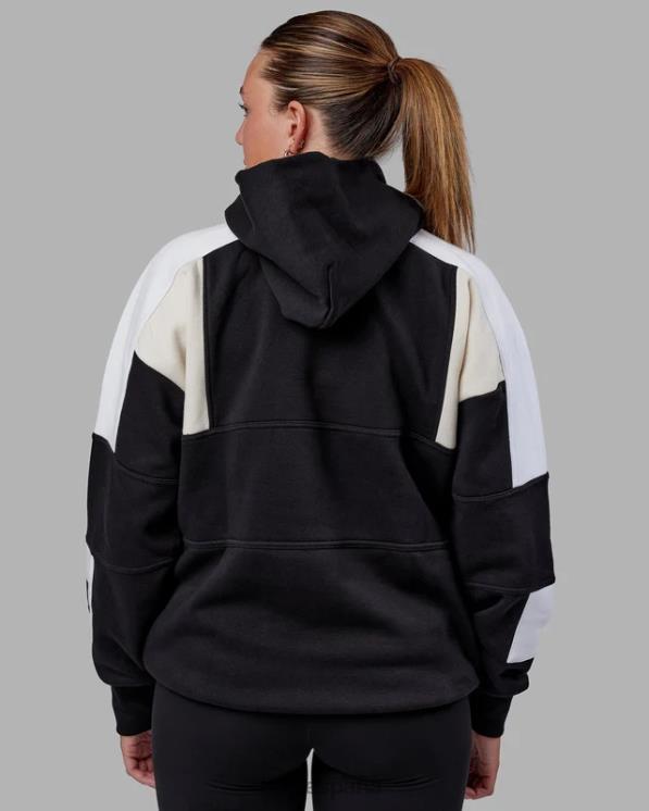 LSKD unisexo Sudadera con capucha Slam oversize - hueso negro 8T6NZ335 vestir