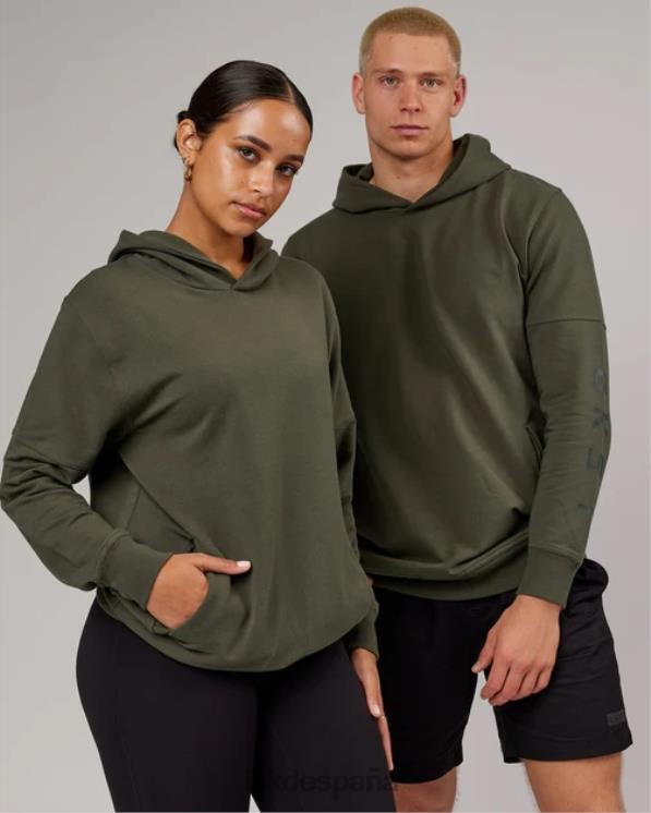 LSKD unisexo dirección flxfleece sudadera con capucha - noche del bosque 8T6NZ428 vestir