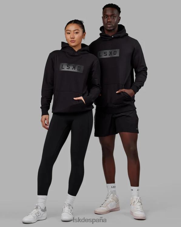 LSKD unisexo sudadera con capucha Strength flxfleece - negro-negro 8T6NZ338 vestir