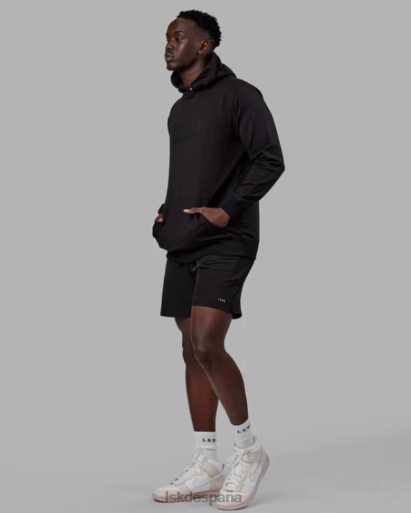 LSKD unisexo sudadera con capucha Strength flxfleece - negro-negro 8T6NZ338 vestir