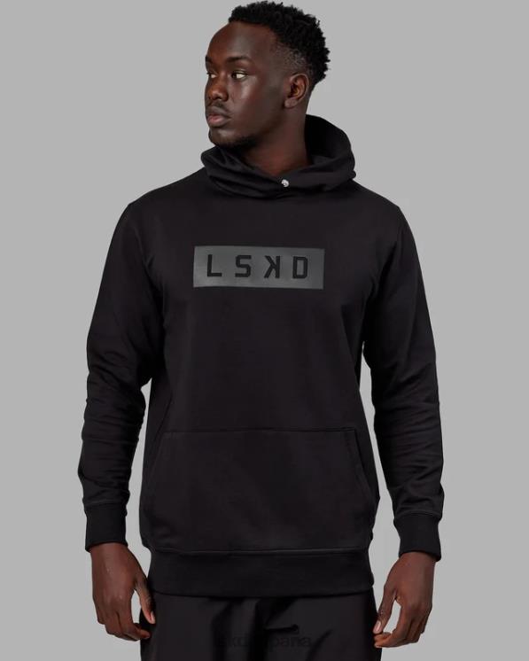 LSKD unisexo sudadera con capucha Strength flxfleece - negro-negro 8T6NZ338 vestir