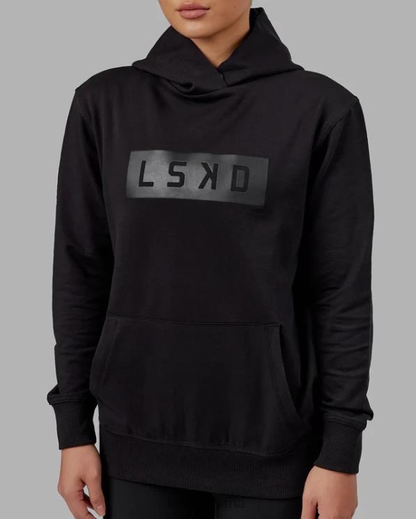 LSKD unisexo sudadera con capucha Strength flxfleece - negro-negro 8T6NZ338 vestir