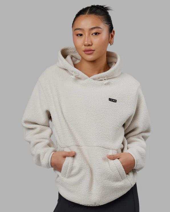 LSKD unisexo sudadera con capucha alpina - hueso 8T6NZ353 vestir