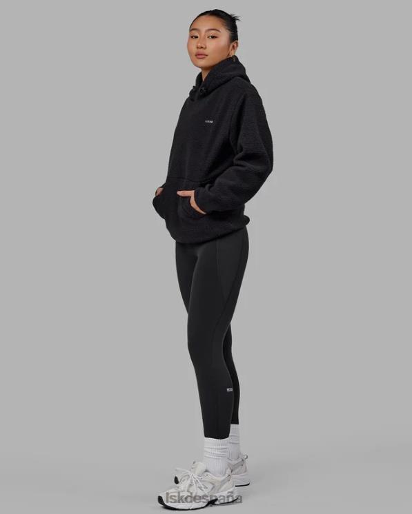 LSKD unisexo sudadera con capucha alpina - negro 8T6NZ351 vestir